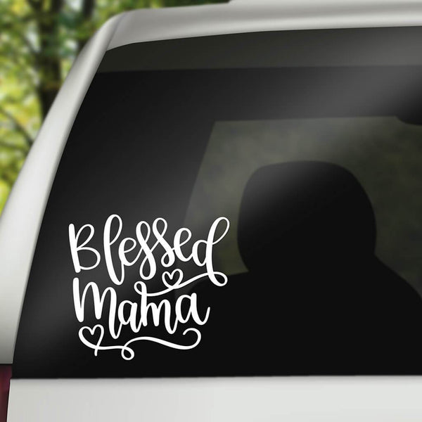 Blessed Mama Decal