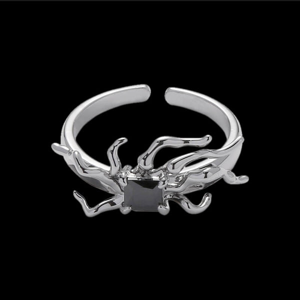 Spider Alloy Open Ring